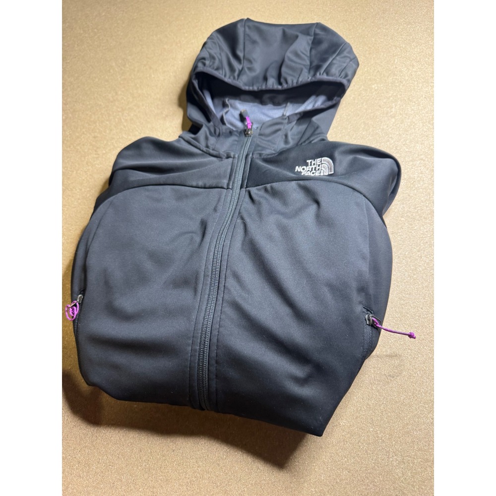 The North Face Summit Series Windstopper Jacket Womens Medium Black Softshell